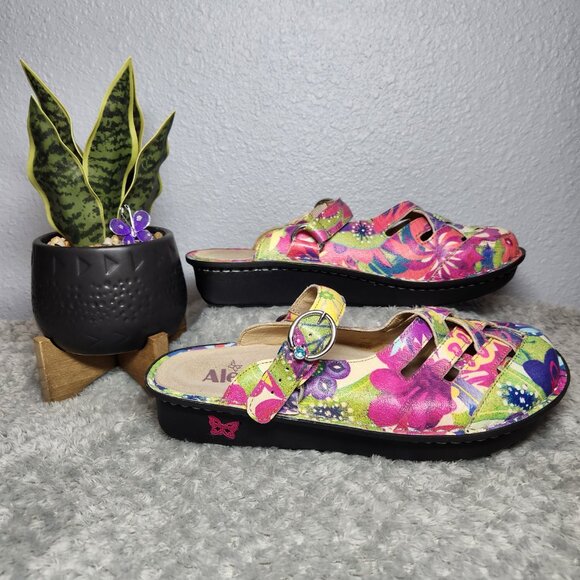 Like New - Alegria Fresia Happy Days Comfort Clogs Slip-ons - Size: 38 / 7.5 - Picture 5 of 10